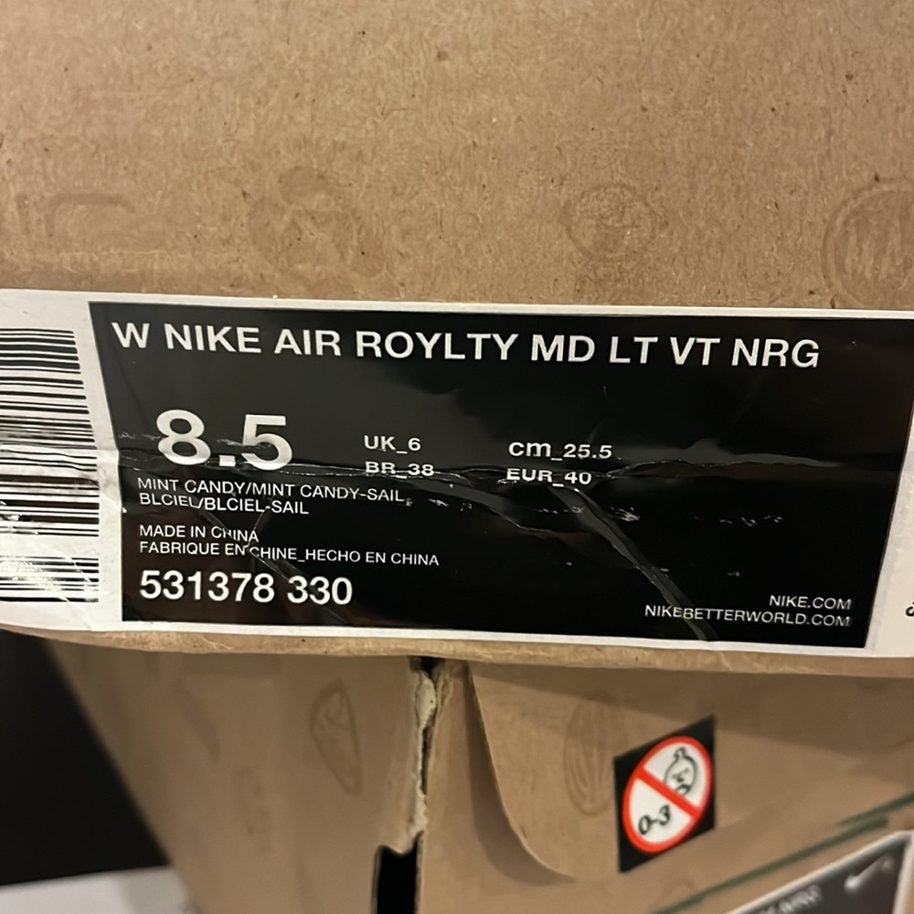 Nike Air Royalty MD LT VT NRG Shoes Sneakers new Mint Candy Womens Size 8.5 - Picture 14 of 16